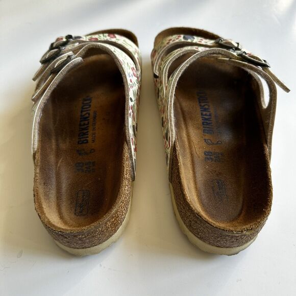 Birkenstock Florida Floral Pattern Women’s Size EU 38 US 7 - Picture 9 of 13
